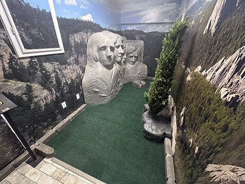 Mt. Rushmore hole